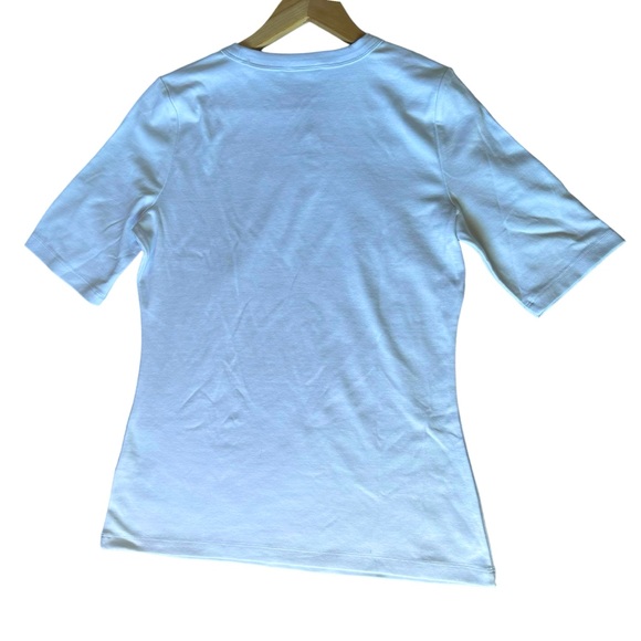 RW&Co Basic White Crew Neck T-Shirt *NWT* Large - Picture 9 of 9